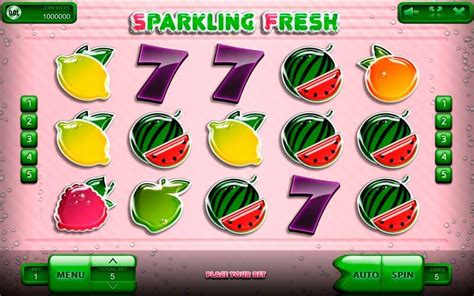 Игровой автомат Sparkling Fresh  играть бесплатно